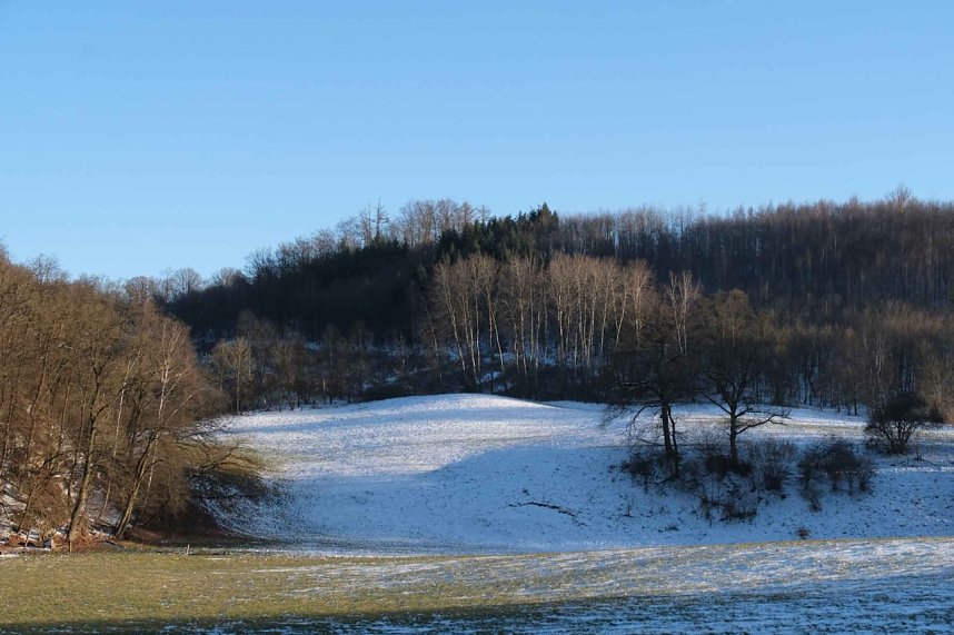 Unterwegs in der kalten Windl&uuml;cke