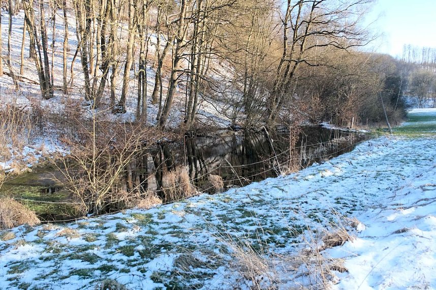 Unterwegs in der kalten Windl&uuml;cke