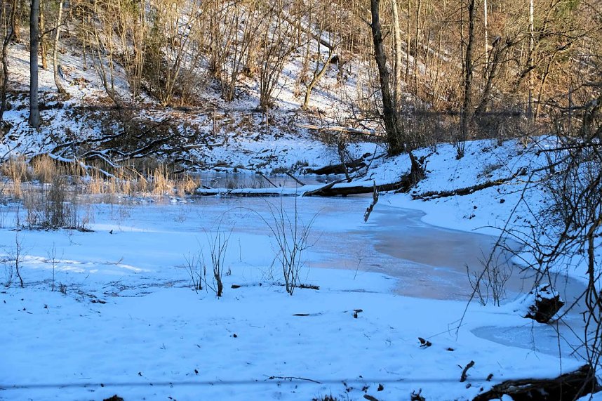 Unterwegs in der kalten Windl&uuml;cke