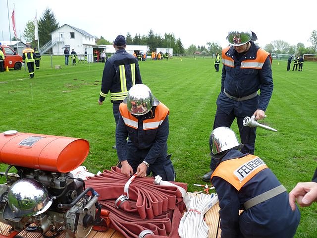 Wasser marsch in Bielen