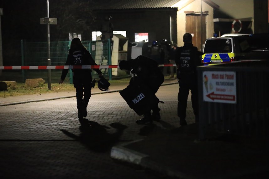 Gro&szlig;einsatz der Polizei in G&ouml;rsbach