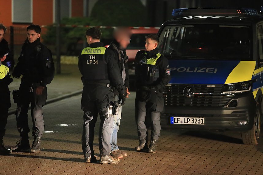 Gro&szlig;einsatz der Polizei in G&ouml;rsbach