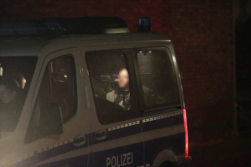 Gro&szlig;einsatz der Polizei in G&ouml;rsbach