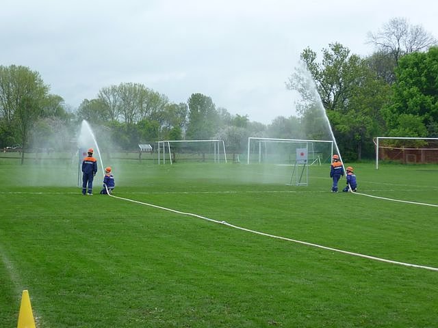 Wasser marsch in Bielen