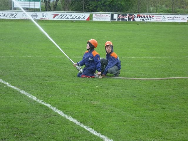 Wasser marsch in Bielen