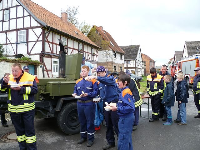 Wasser marsch in Bielen