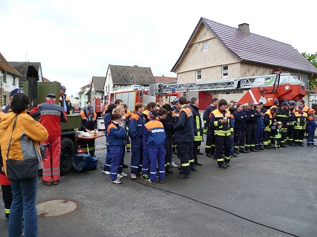 Wasser marsch in Bielen