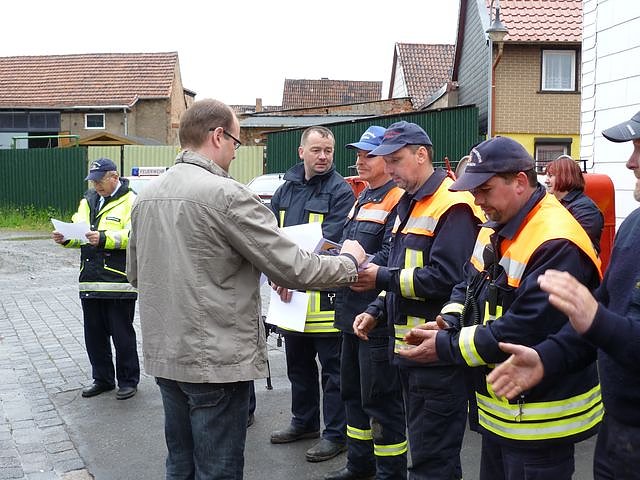 Wasser marsch in Bielen