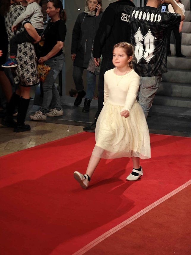 Modenschau in der Marktpassage