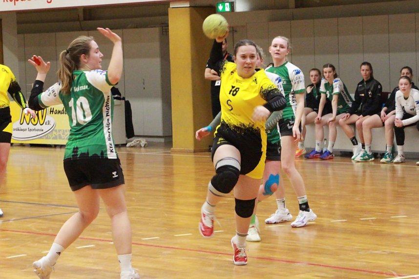 NSV Damen k&auml;mpfen mit der Fehlerquote