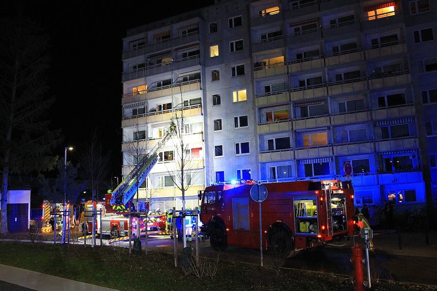 Gro&szlig;einsatz gestern Abend in Nordhausen