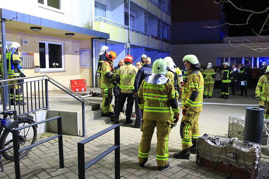 Gro&szlig;einsatz gestern Abend in Nordhausen