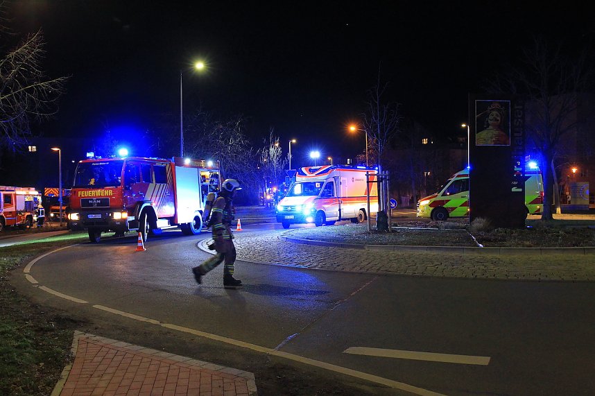 Gro&szlig;einsatz gestern Abend in Nordhausen