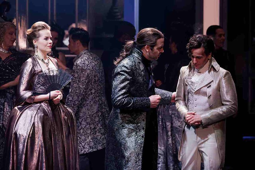 Onszenierungsfoto aus "Gef&auml;hrliche Liebschaften"