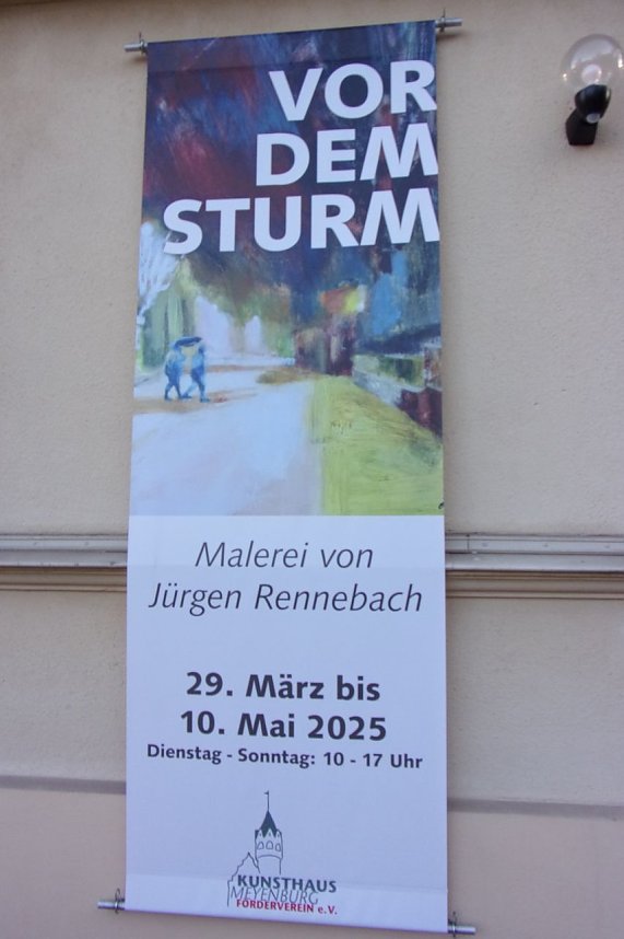 Vernissage gestern Abend im Kunsthaus Meyenburg