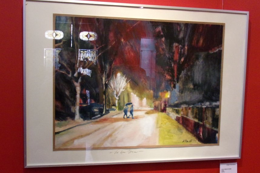 Vernissage gestern Abend im Kunsthaus Meyenburg