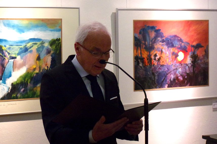 Vernissage gestern Abend im Kunsthaus Meyenburg