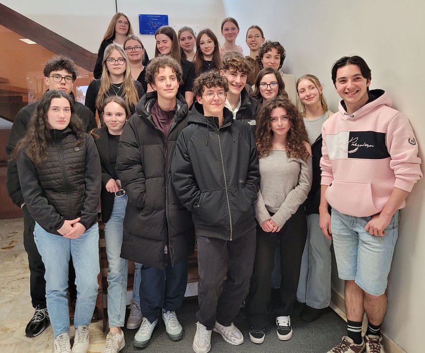 Sch&uuml;leraustausch des Humboldt-Gymnasiums mit Frankreich