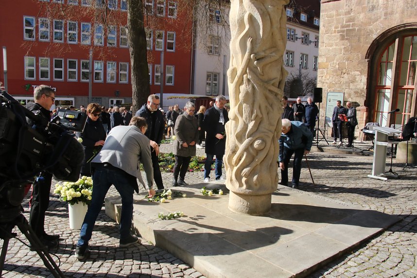 Gedenken zum 80. Jahrestag der Bombardierung Nordhausens