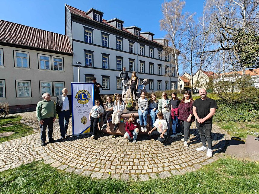 Nordhausen r&uuml;stet zum Brunnenfest