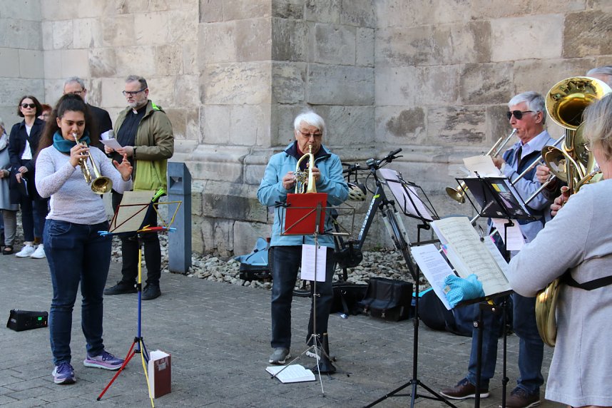 &Ouml;kumenischer Kreuzgang durch Nordhausen