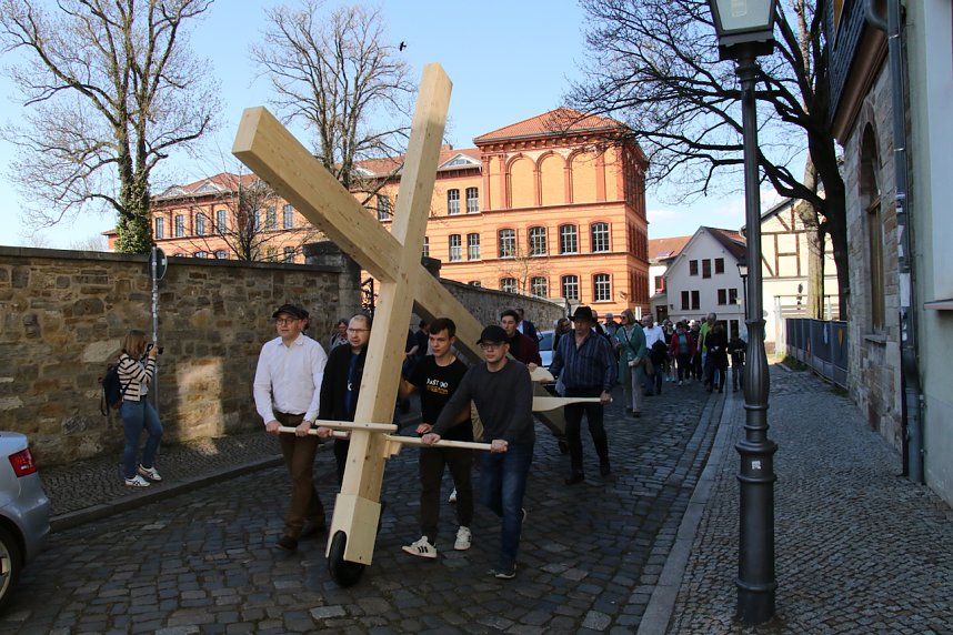&Ouml;kumenischer Kreuzgang durch Nordhausen