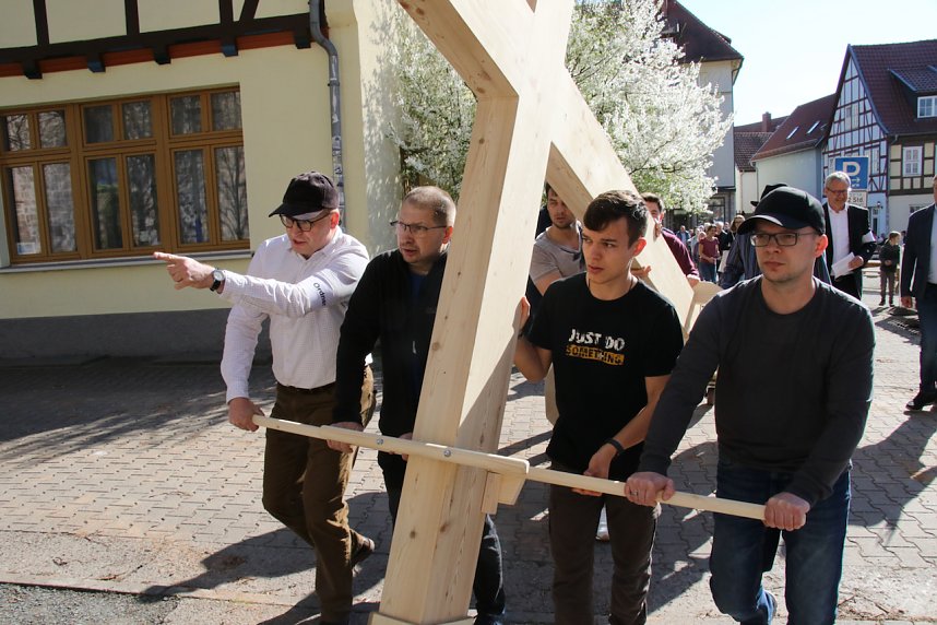 &Ouml;kumenischer Kreuzgang durch Nordhausen