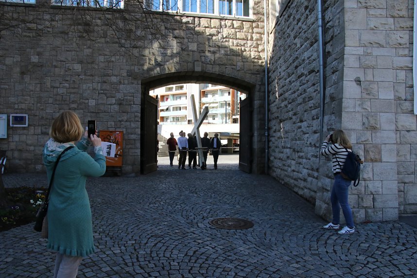 &Ouml;kumenischer Kreuzgang durch Nordhausen