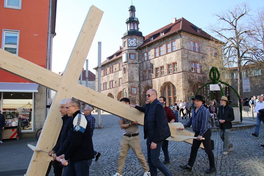 &Ouml;kumenischer Kreuzgang durch Nordhausen