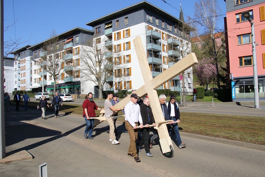 &Ouml;kumenischer Kreuzgang durch Nordhausen