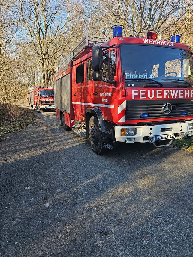Feuerwehreinsatz unter erschwerten Bedingungen beim Kampfmittelr&auml;umdienst
