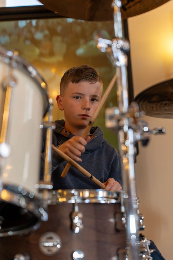 Schlagzeugkonzert in der Kreismusikschule