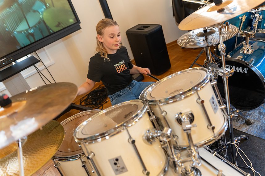 Schlagzeugkonzert in der Kreismusikschule