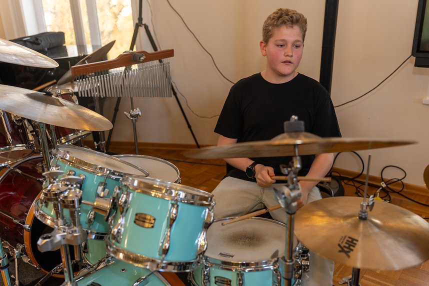 Schlagzeugkonzert in der Kreismusikschule