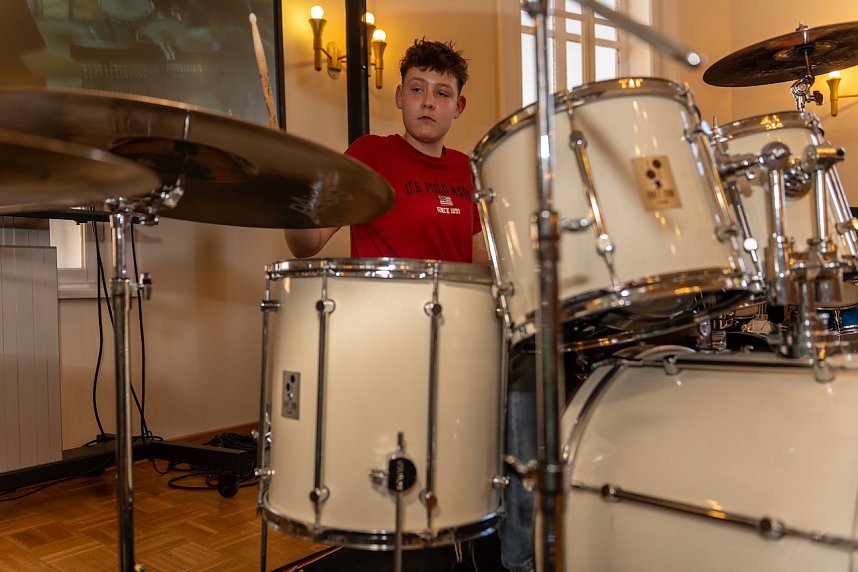 Schlagzeugkonzert in der Kreismusikschule