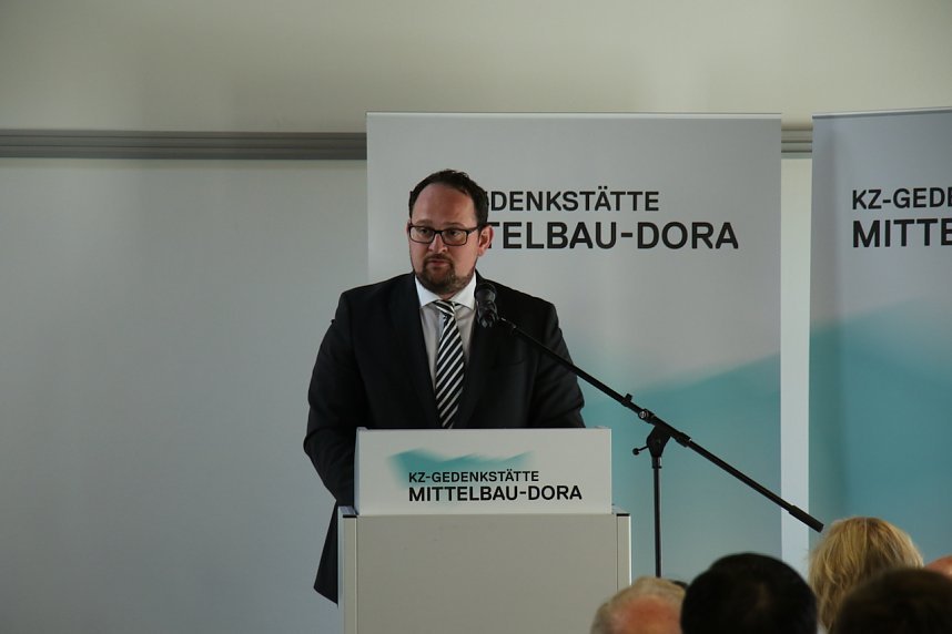 Gedenken zum 80. Jahrestag der Befreiung des KZ Mittelbau-Dora