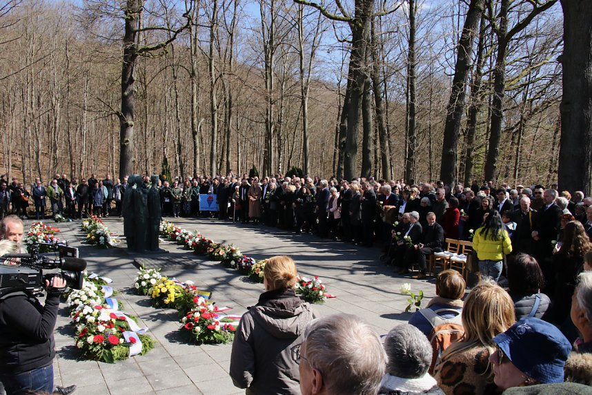 Gedenken zum 80. Jahrestag der Befreiung des KZ Mittelbau-Dora
