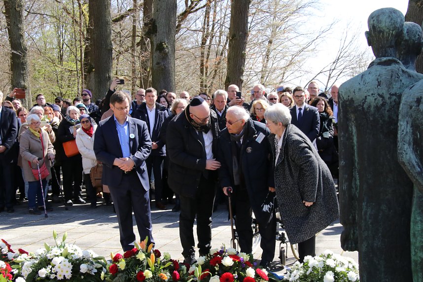 Gedenken zum 80. Jahrestag der Befreiung des KZ Mittelbau-Dora