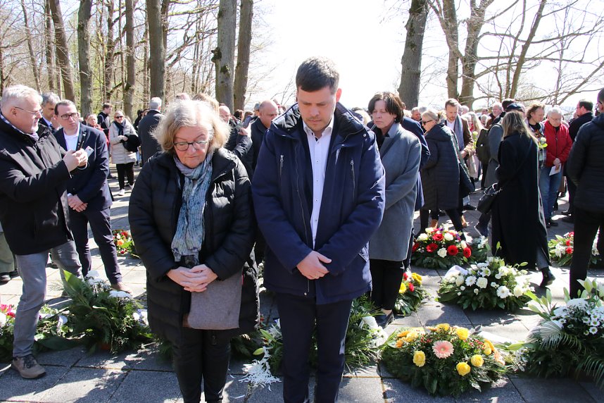 Gedenken zum 80. Jahrestag der Befreiung des KZ Mittelbau-Dora