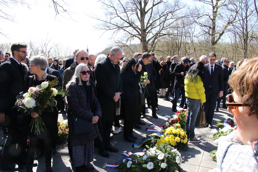 Gedenken zum 80. Jahrestag der Befreiung des KZ Mittelbau-Dora