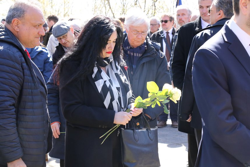 Gedenken zum 80. Jahrestag der Befreiung des KZ Mittelbau-Dora