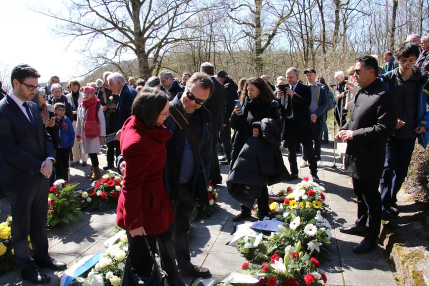 Gedenken zum 80. Jahrestag der Befreiung des KZ Mittelbau-Dora