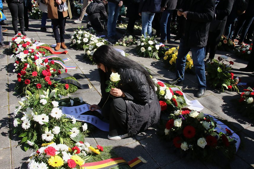 Gedenken zum 80. Jahrestag der Befreiung des KZ Mittelbau-Dora