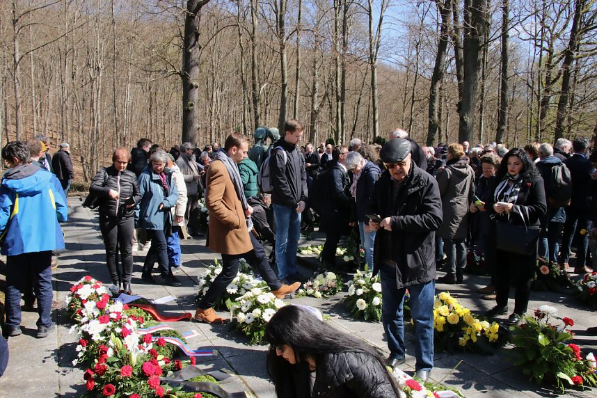 Gedenken zum 80. Jahrestag der Befreiung des KZ Mittelbau-Dora