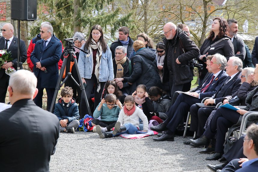Er&ouml;ffnung des neu gestalteten Nordh&auml;user Ehrenfriedhofs 