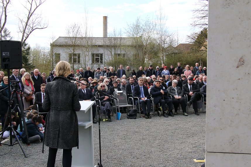Er&ouml;ffnung des neu gestalteten Nordh&auml;user Ehrenfriedhofs 