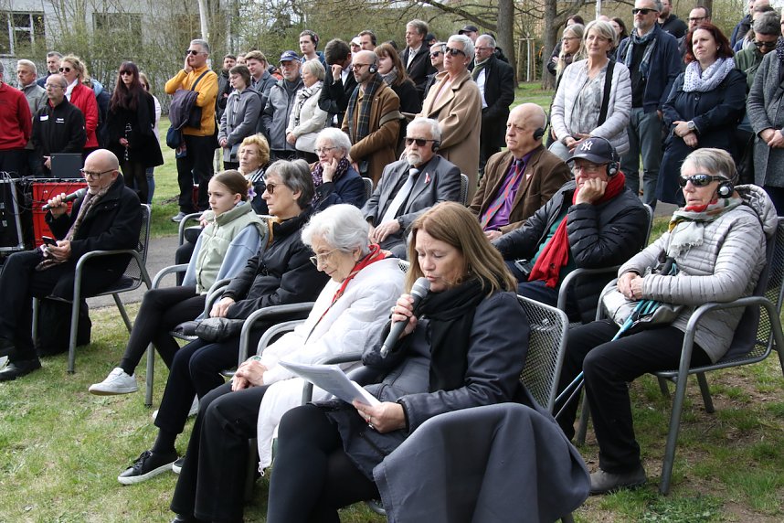 Er&ouml;ffnung des neu gestalteten Nordh&auml;user Ehrenfriedhofs 