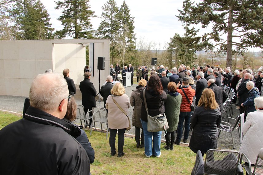 Er&ouml;ffnung des neu gestalteten Nordh&auml;user Ehrenfriedhofs 