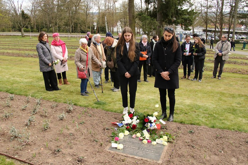 Er&ouml;ffnung des neu gestalteten Nordh&auml;user Ehrenfriedhofs 