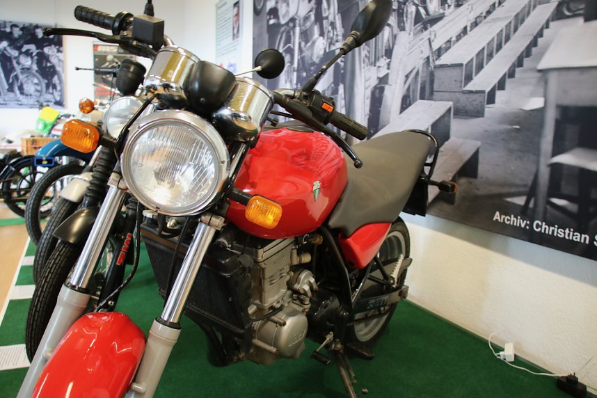 Sonderausstellung zur MZ aus Zschopau am IFA Museum Nordhausen